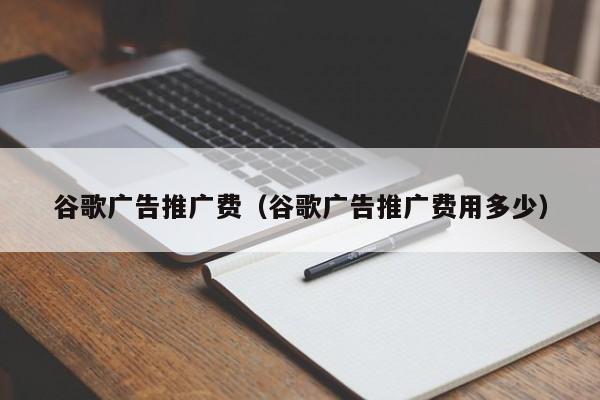 谷歌广告推广费（谷歌广告推广费用多少）