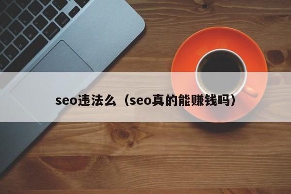 seo违法么（seo真的能赚钱吗）